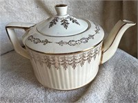 Vintage Sadler Staffordshire Ivory Teapot