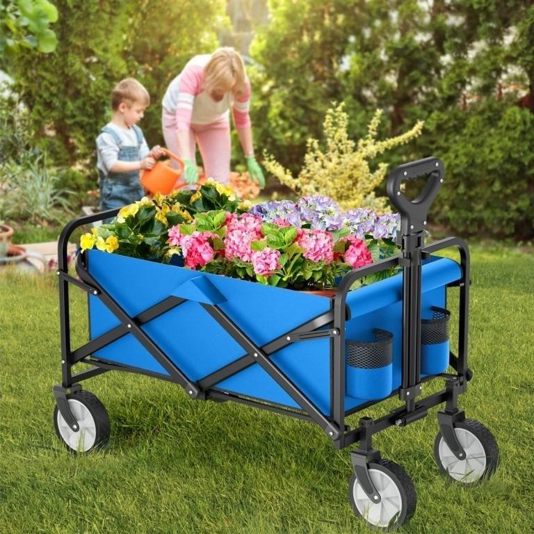 Collapsible Folding Beach Wagon Cart