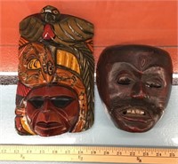 Costa Rica & Indonesian masks