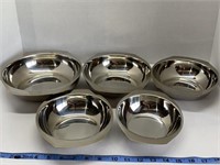 Metal bowl lot