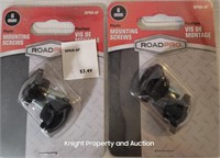 2 RoadPro 6mm Plastic Mounting Screws