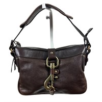 Chloe Brown Leather Shoulder Bag
