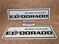 Eldorado Tire Rack Signs Metal