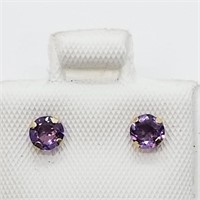 $120 14K Amethyst Earrings