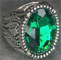 Gemstone ring size 8