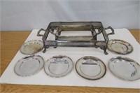 Set of 6 FB Rodgers Silver Co. 6" Dessert Plates+