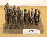 Assorted End Mills - Various Sizes