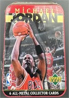 Michael Jordan Metal Cards Sealed