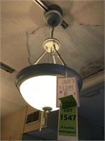 large ceiling mounted light fixture