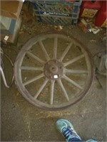 Old wood wheel
