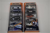 2009/2010 New Matchbox Police Car Sets