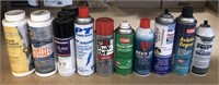 Assorted lot of chemicals
