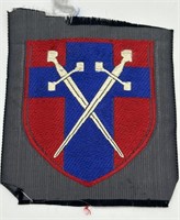 British 21st Army Group BEVo Silk Patch