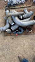 Lot of Assorted Exhaust Pieces