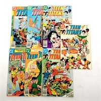 7 The Teen Titans 30¢-35¢ Comics