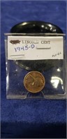 (1) 1945-D Lincoln Cent