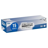 KIMTECH Wipers 34721  2-PLY  90/Bx 15/Case
