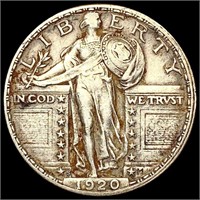 1920-S Standing Liberty Quarter CLOSELY