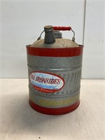 OLD IRONSIDES METAL GAS CAN