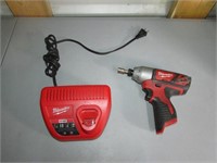 Milwaukee Impact Driver and Battery Charging Dock