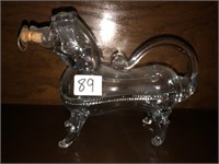 Dog Decanter Early