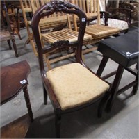 LEAF BACK DINING CHAIR