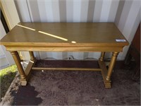 Vintage Piano Bench - Has Been Painted Gold