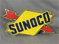 Vintage Metal Sunoco Sign
