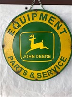 30' John Deere metal  3 dimensional sign