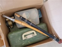 Box Full of Fishing Tackle & Reels