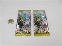 2 booster pack Pokemon coréens Eevee Heroes