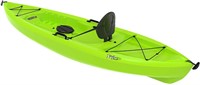 Tioga Sit-On-Top Kayak with Paddle, Lime, 120"