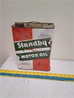 Standby motor oil can 2 gallon