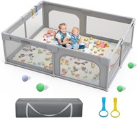 Palopalo Baby Playpen, 71"x59" Extra Large Playard