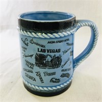 Las Vegas Nevada Advertising Mug (4 3/4" Tall)