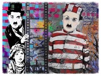 Mark Braver- Original Mixed Media "Chaplin"