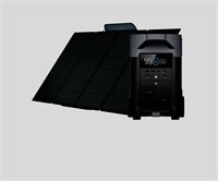 EcoFlow DELTA Pro Solar Generator PV400W. Like New