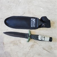 10"L Knife w Sheath