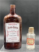 Modern labels vintage bottles