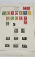 Vintage Stamps unmarked 1974 collection