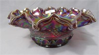 Fenton grape and cable flared bowl