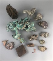 Native Copper & Copper Ingot Keweenaw Mines