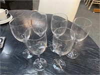 S/6 Lenox Wine Glasses