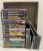 Various ps1 and ps2 games lot 30ct