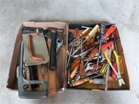 Hand tools Including Screwdrivers, Hacksaw,