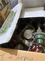 Box off oxygen/acetylene  valves, reg. hoses