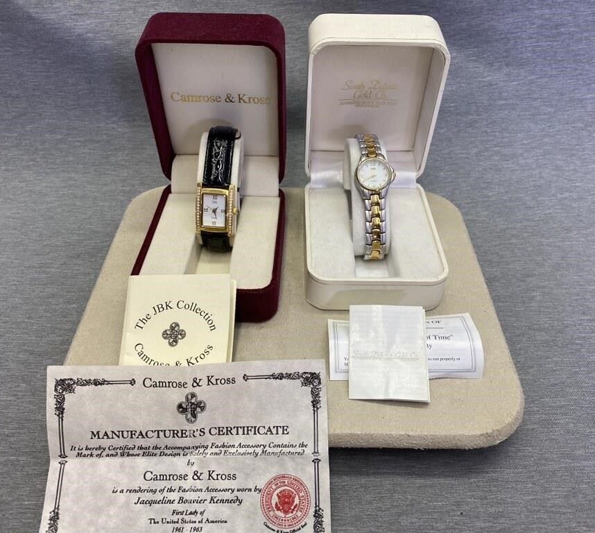 NIB South Dakota Gold Co, Camrose&Cross Watches