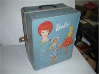 1964 Mattel Barbie Doll Case 10 x 7 x 13 Inch