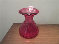 Ruffled Edge Vase