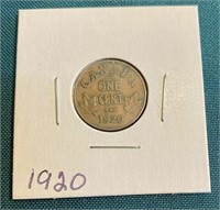 1920 ONE CENT